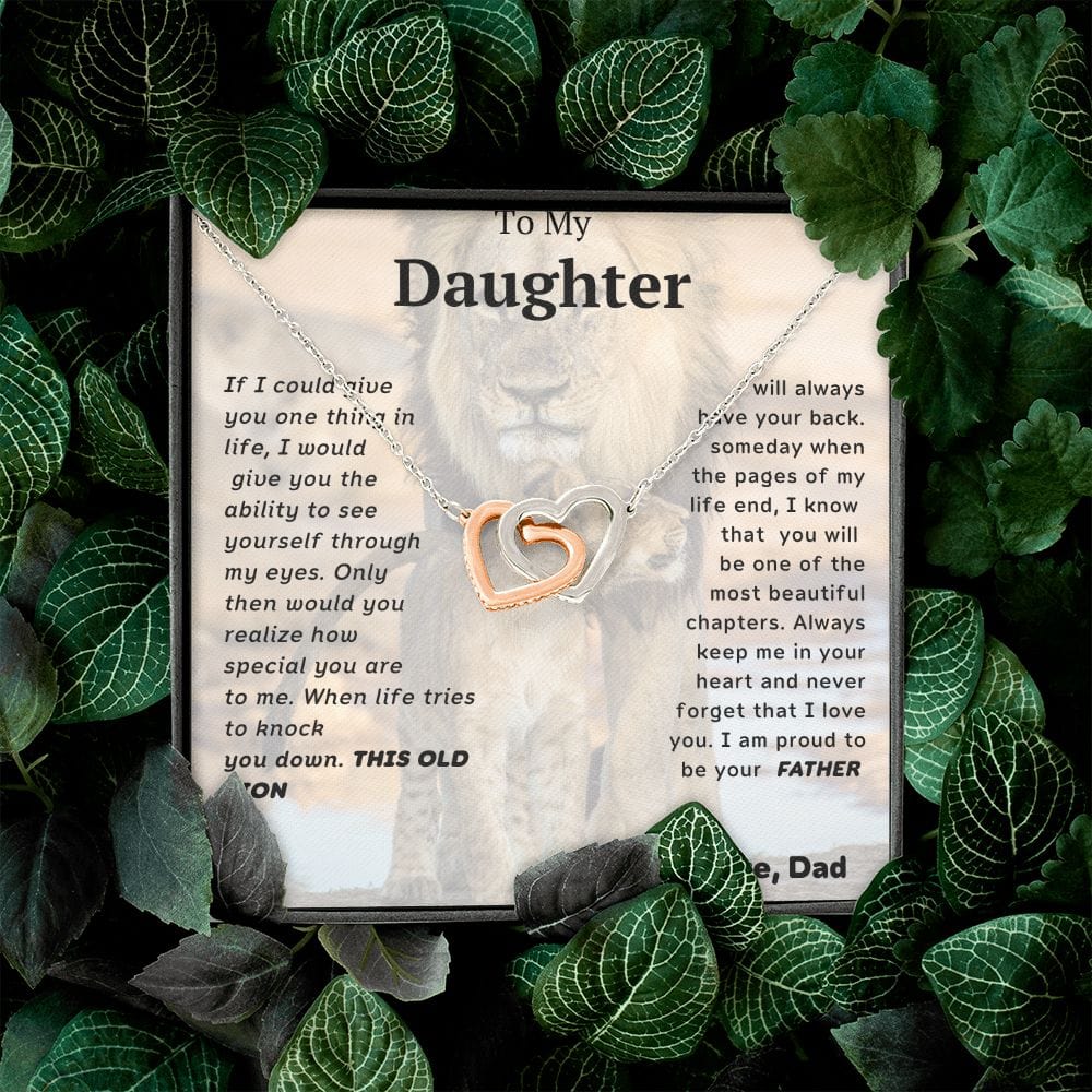 Corazones entrelazados para la hija de papá