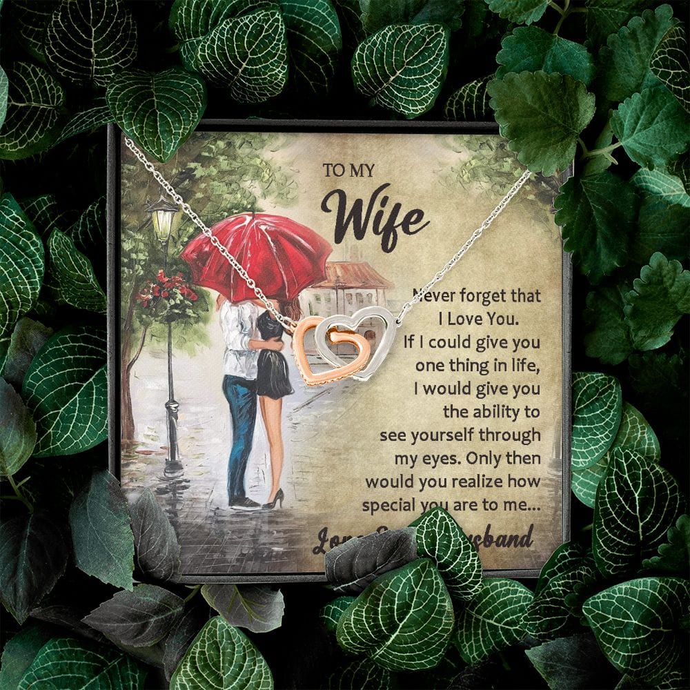 A mi esposa: mírate a través de mis ojos.