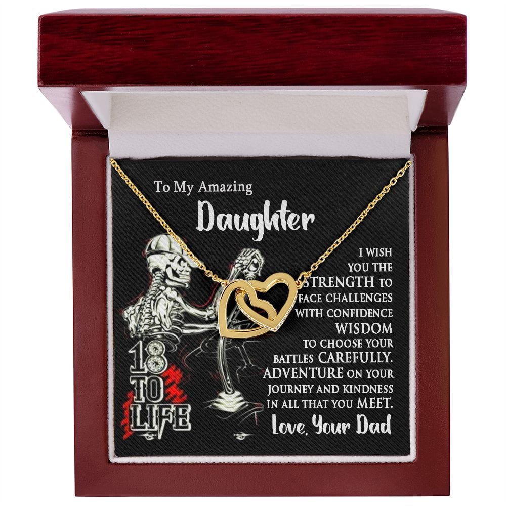 Para mi increíble hija: te deseo fuerza.