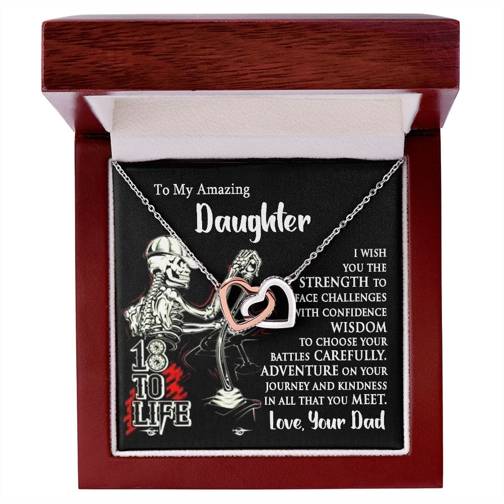 Para mi increíble hija: te deseo fuerza.