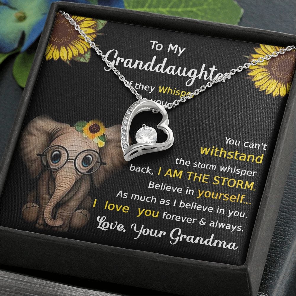 Granddaughter Forever Love Necklace