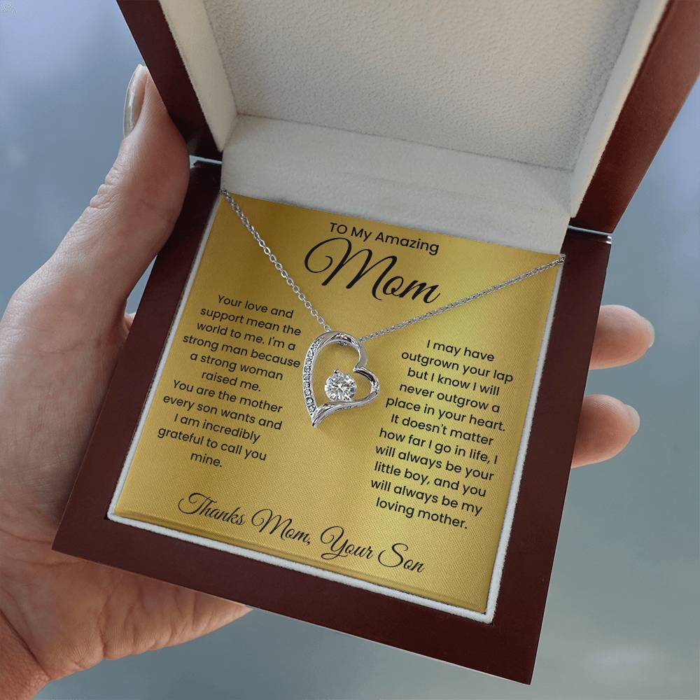 Thanks Mom -Forever Love Necklace From Son