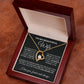 To My wife-Finding You Was Fate-Forever Love Necklace, A Celebration Of Love