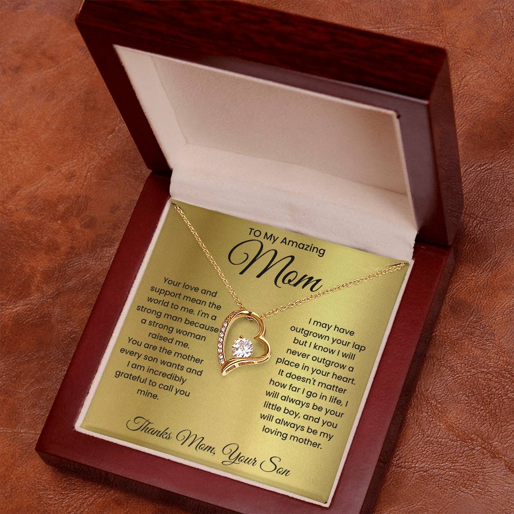 Thanks Mom -Forever Love Necklace From Son