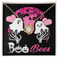 Collar con nudo de amor de Boo Bees