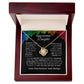 Happy Birthday Daughter-Love Knot Necklace