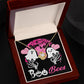 Collar con nudo de amor de Boo Bees