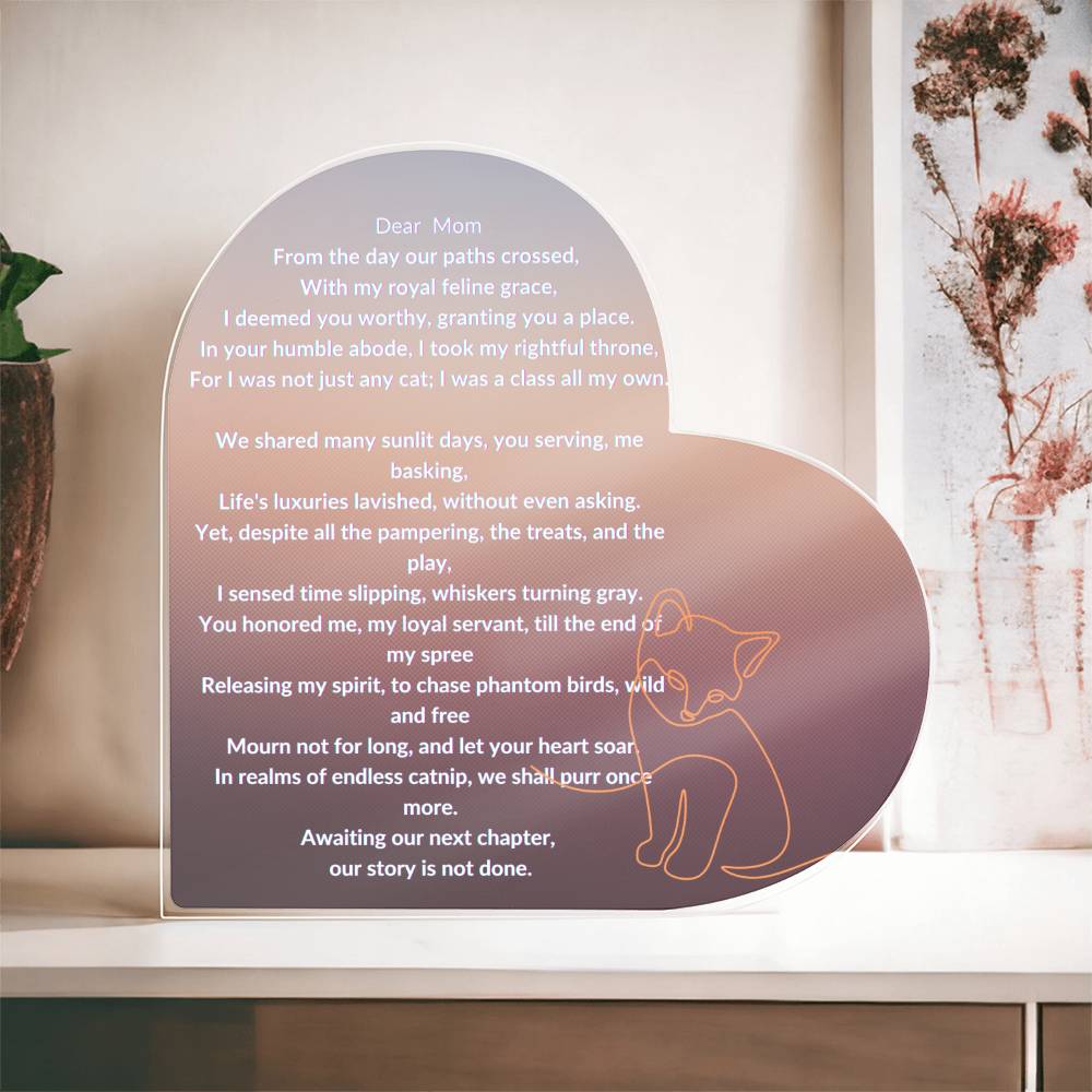 Placa conmemorativa del gato