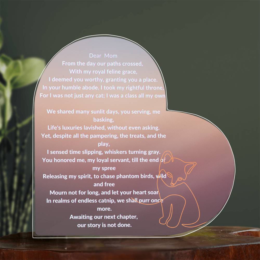 Placa conmemorativa del gato