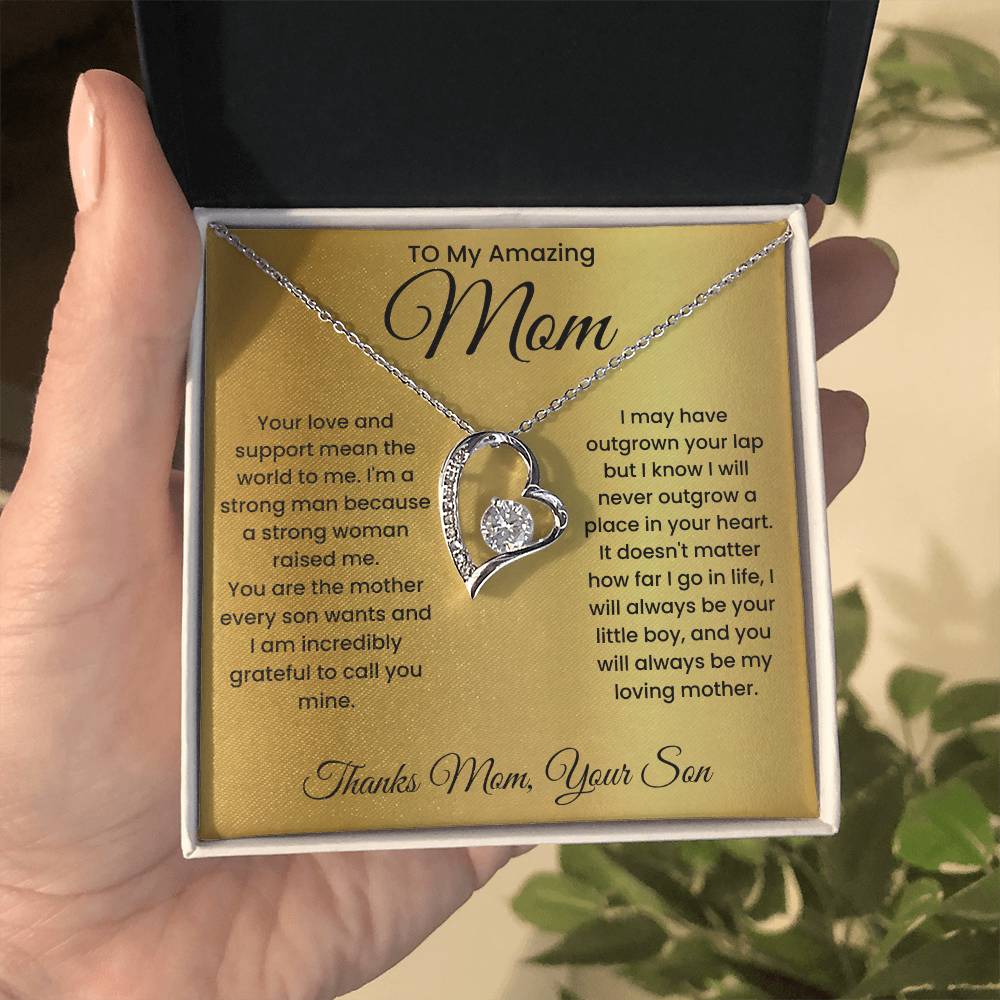 Thanks Mom -Forever Love Necklace From Son