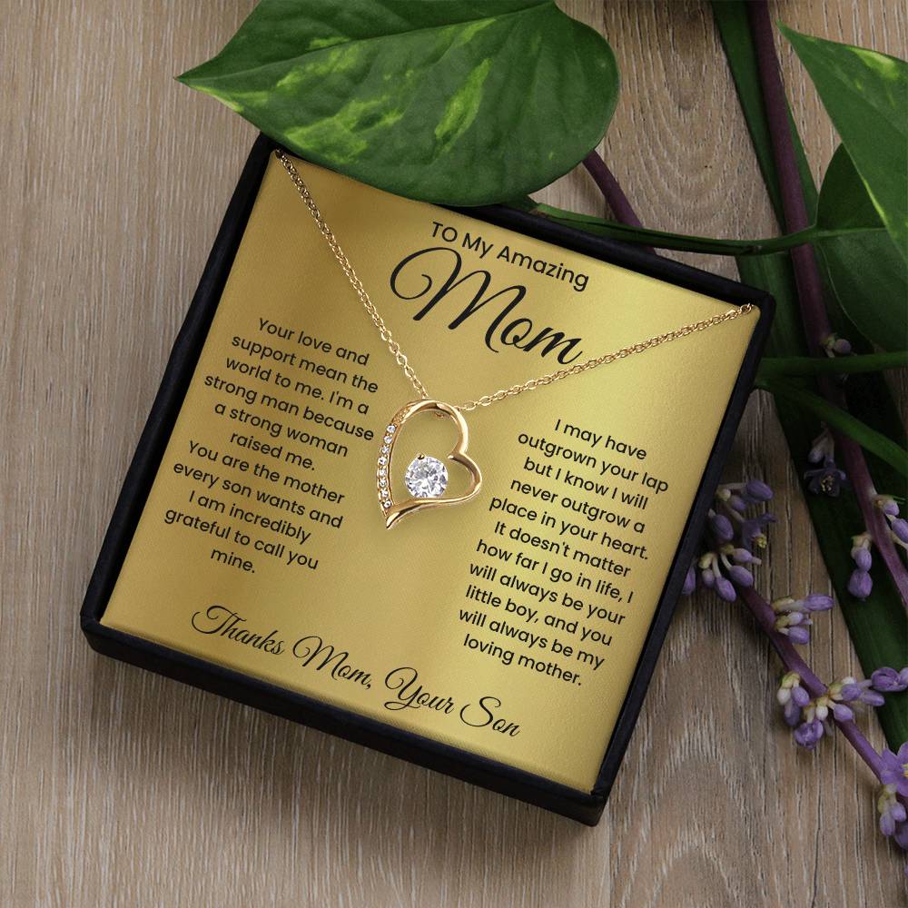 Thanks Mom -Forever Love Necklace From Son