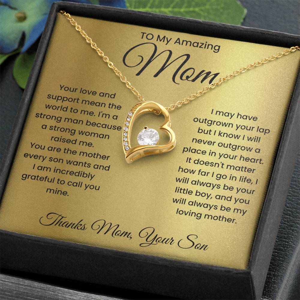 Thanks Mom -Forever Love Necklace From Son