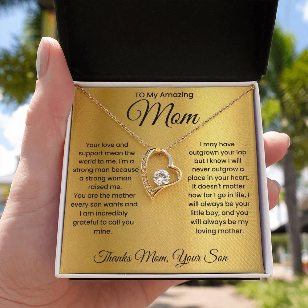 Thanks Mom -Forever Love Necklace From Son