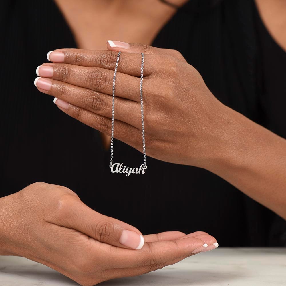 Collar con nombre personalizado, fabricado y enviado desde EE. UU. 