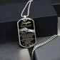 To My Daughter-Wherever Your Journey May Take You-Dog Tag Necklace