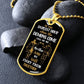 Placa de identificación militar La hora más oscura