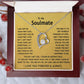 Collar de amor para siempre a mi alma gemela