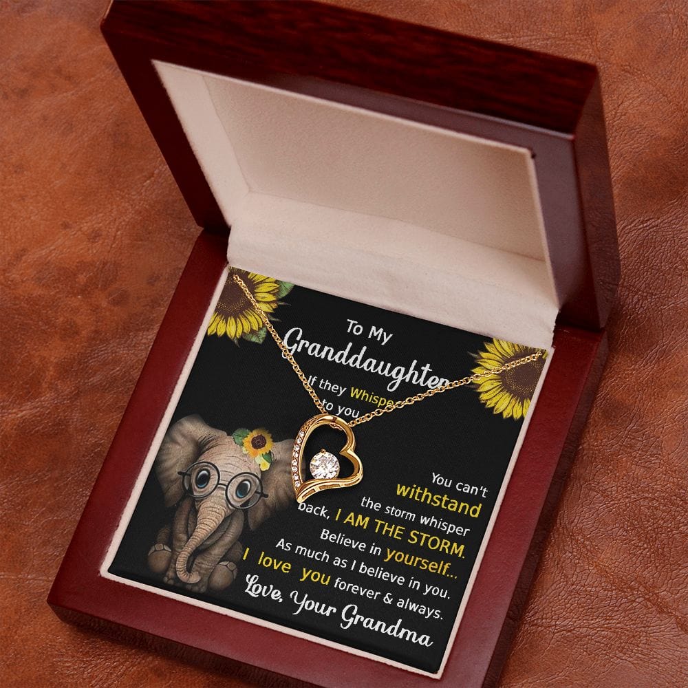 Collar de amor para siempre de nieta