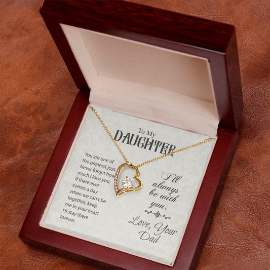 Forever Love Necklace For Daughter