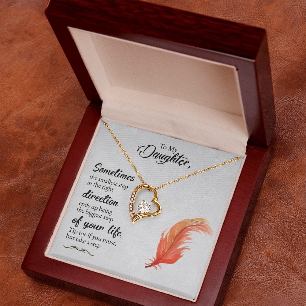 Forever Love Necklace To My Daughter