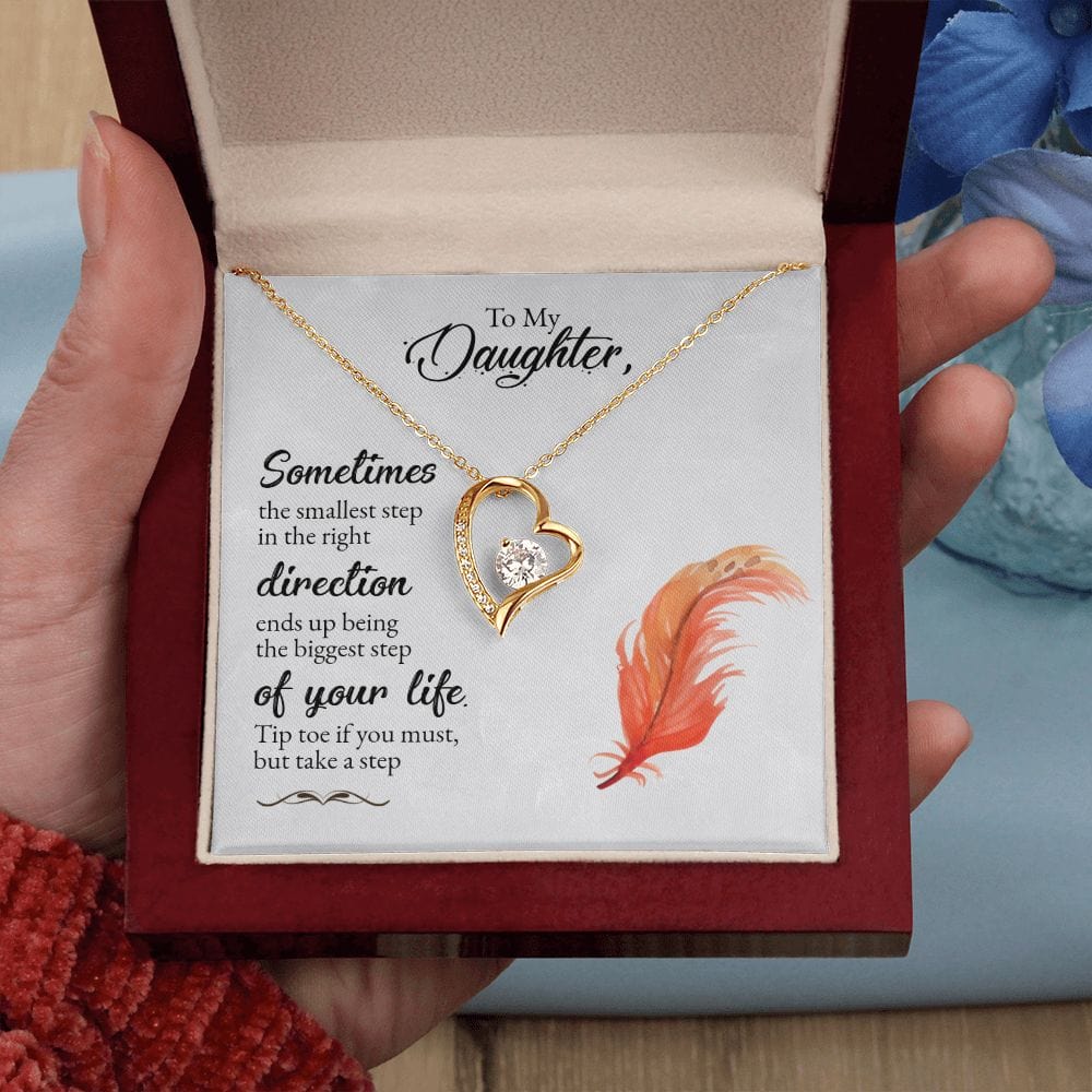 Forever Love Necklace To My Daughter