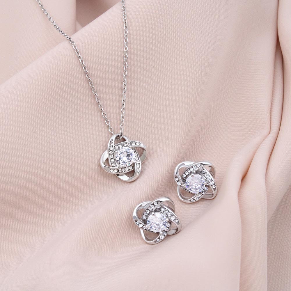 Set de regalo Love Knot: hija, un regalo desde arriba