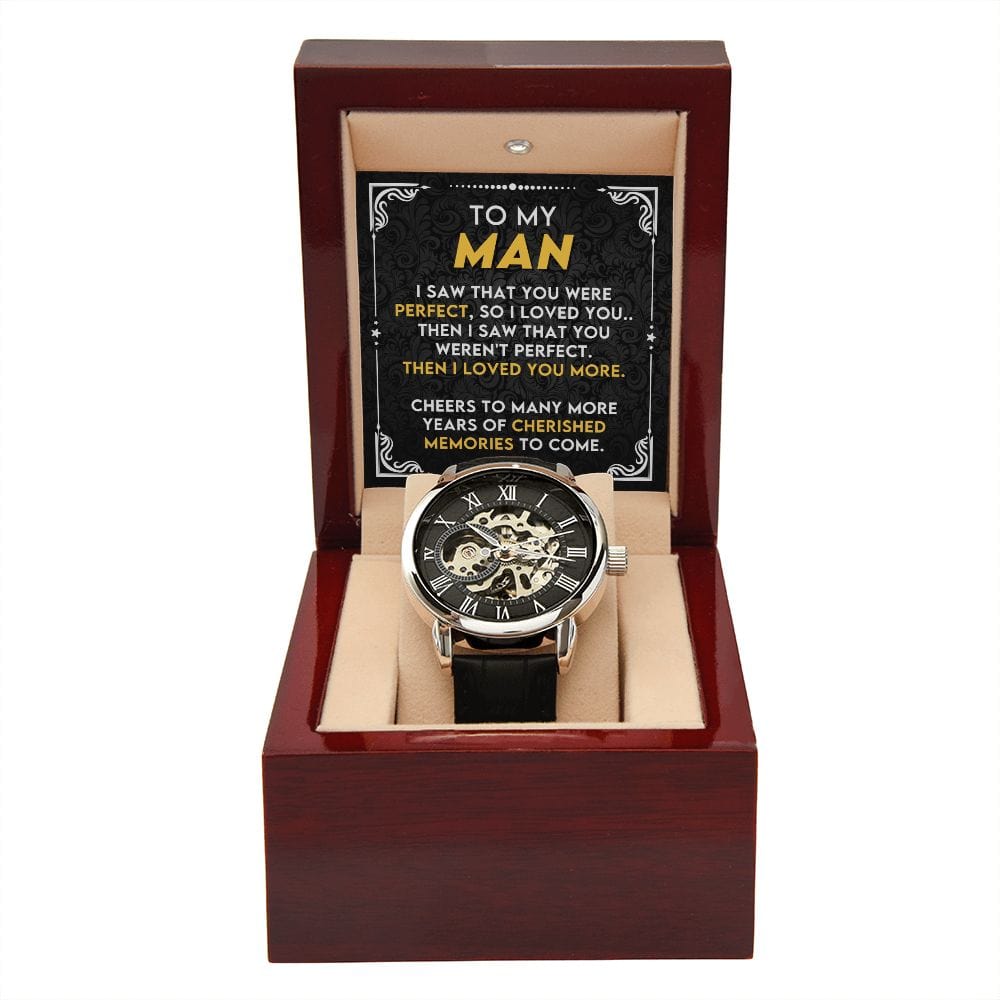 A mi reloj de hombre calado