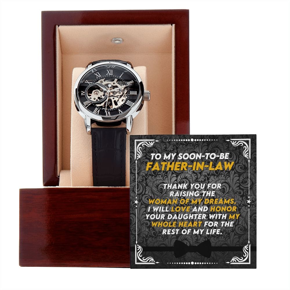 Reloj calado que pronto será suegro