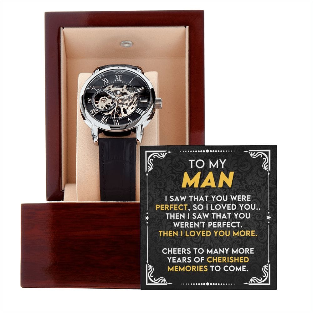 A mi reloj de hombre calado