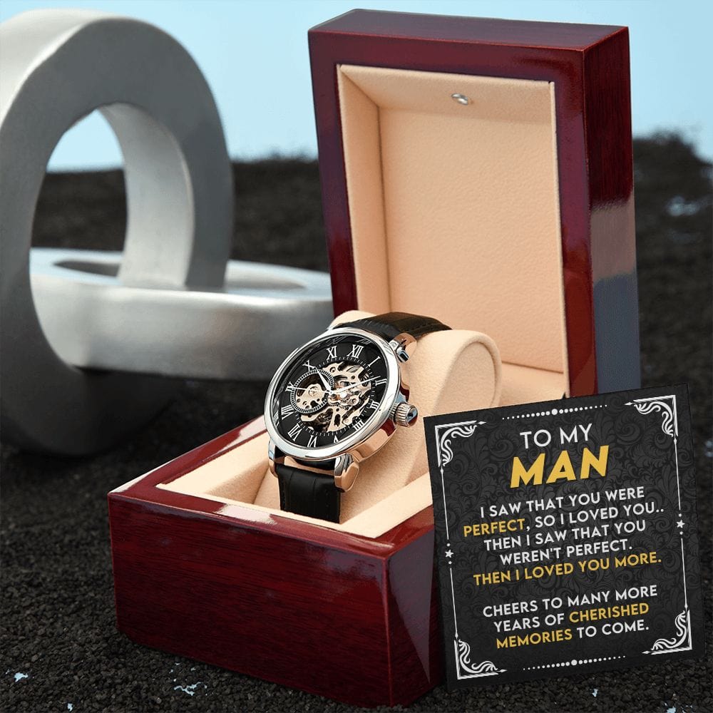 A mi reloj de hombre calado