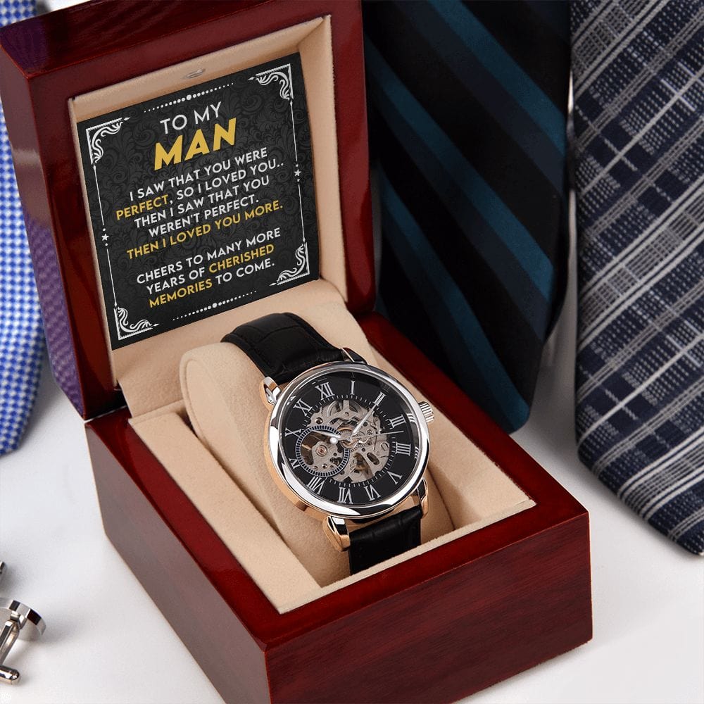 A mi reloj de hombre calado