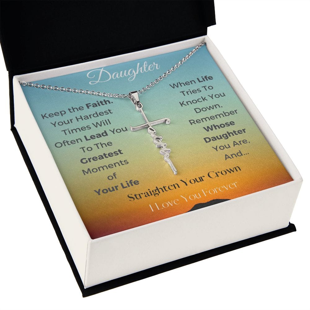 FAITH CROSS FOR DAUGHTER