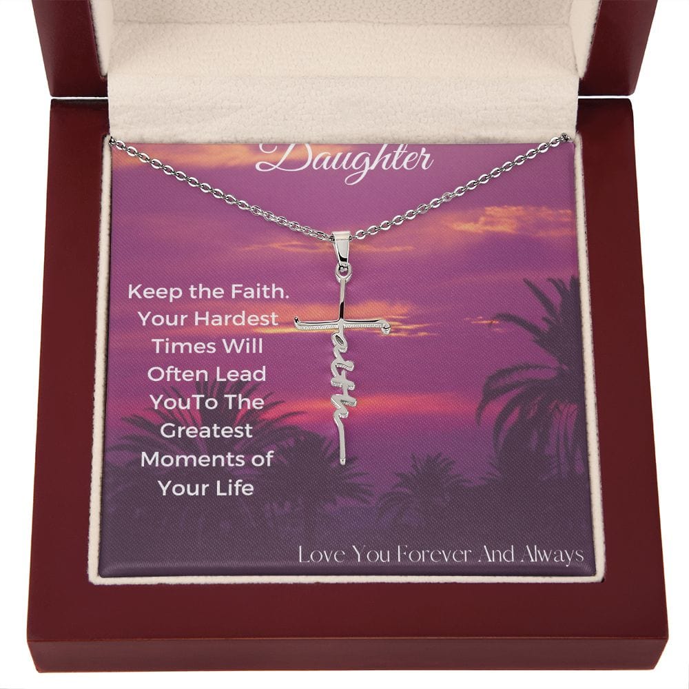 1 FAITH CROSS FOR DAUGHTER