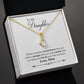 Mom to Daughter, Always Remember- Alluring Beauty Necklace
