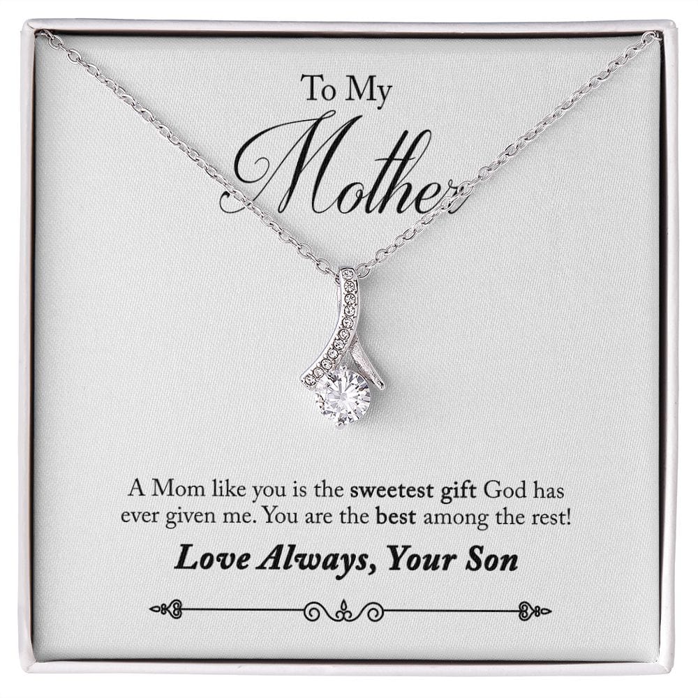 A la madre del hijo: eres el mejor collar de belleza seductor