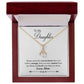 Mom to Daughter, Always Remember- Alluring Beauty Necklace