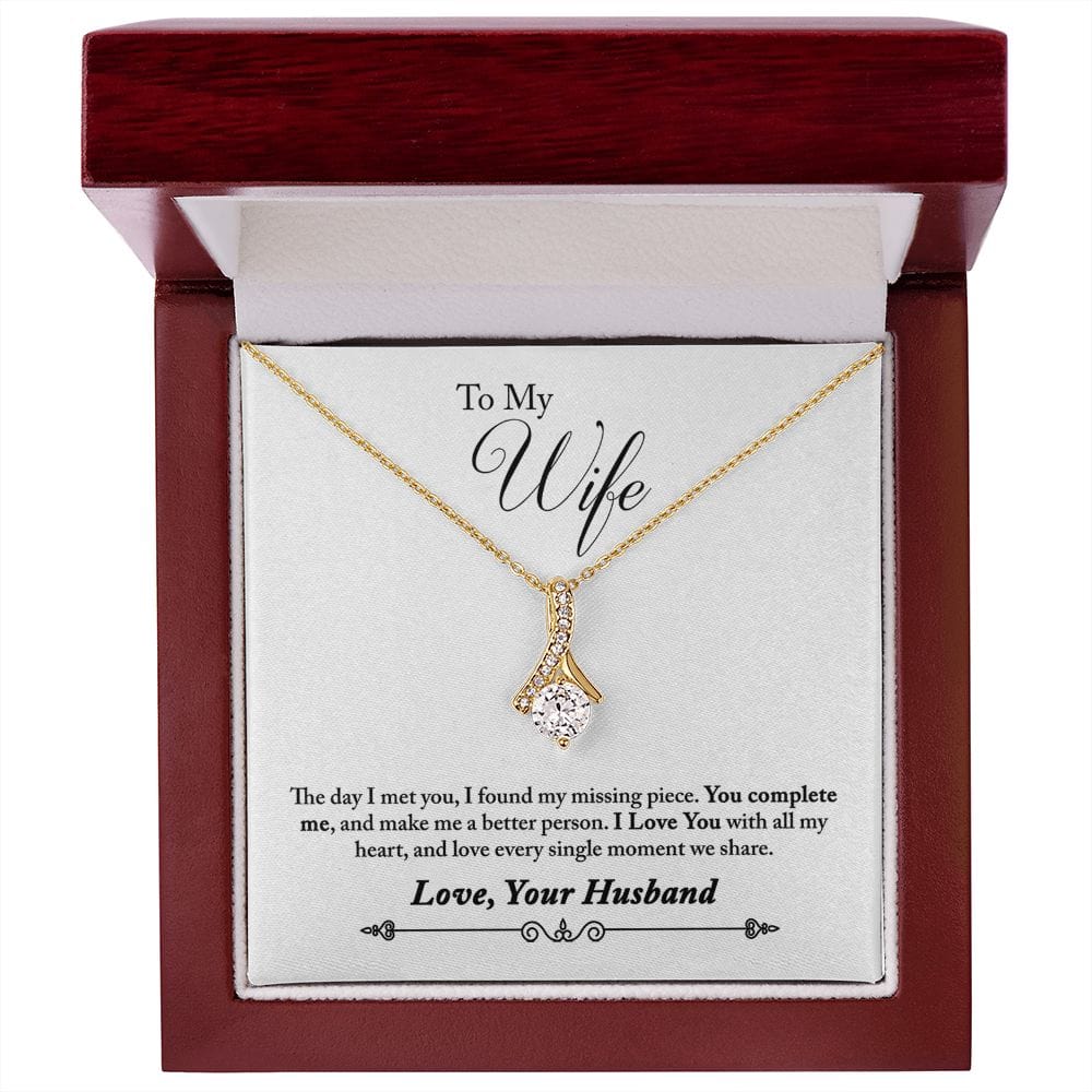A la esposa del marido: collar de belleza seductora