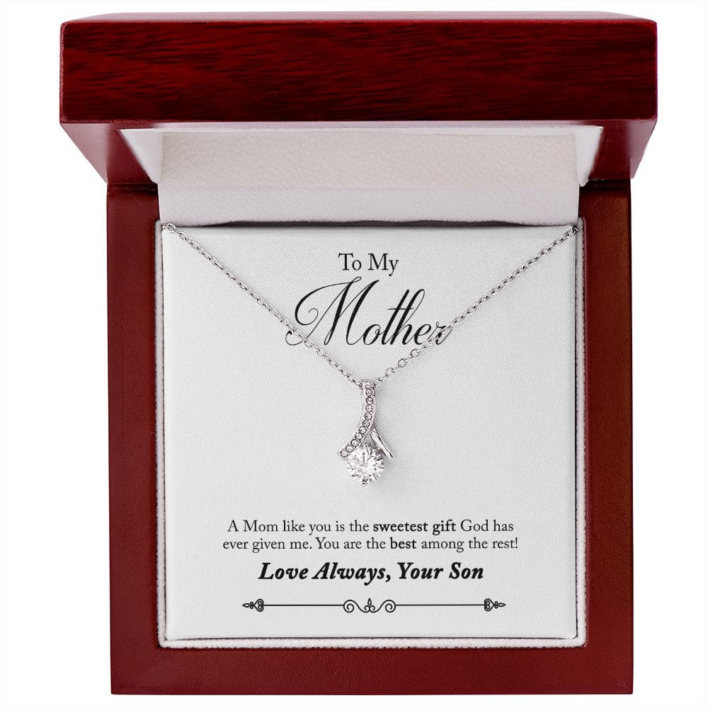 A la madre del hijo: eres el mejor collar de belleza seductor