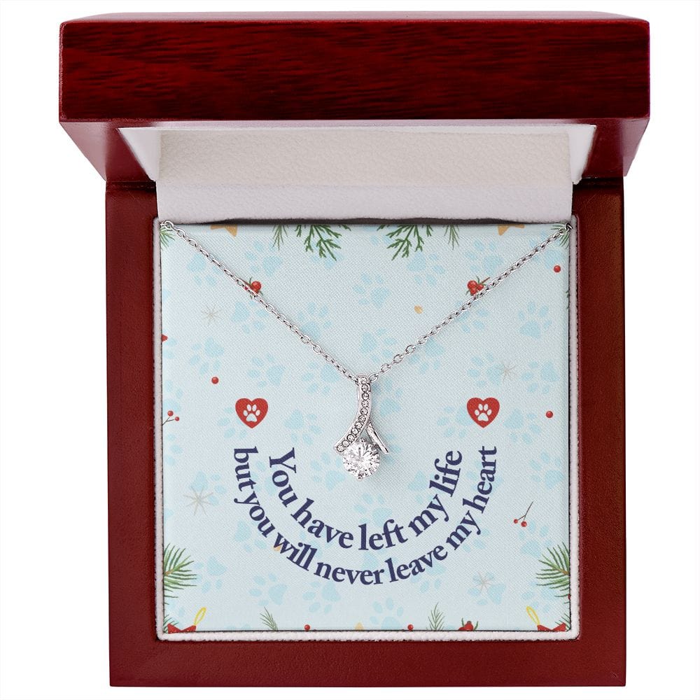 You Have Left My Life- Alluring Beauty Necklace