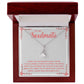 To My Soulmate, Loving You Has Become A Must For M-e Alluring Beauty Necklace