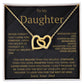 Interlocking Hearts Fom Dad Dark