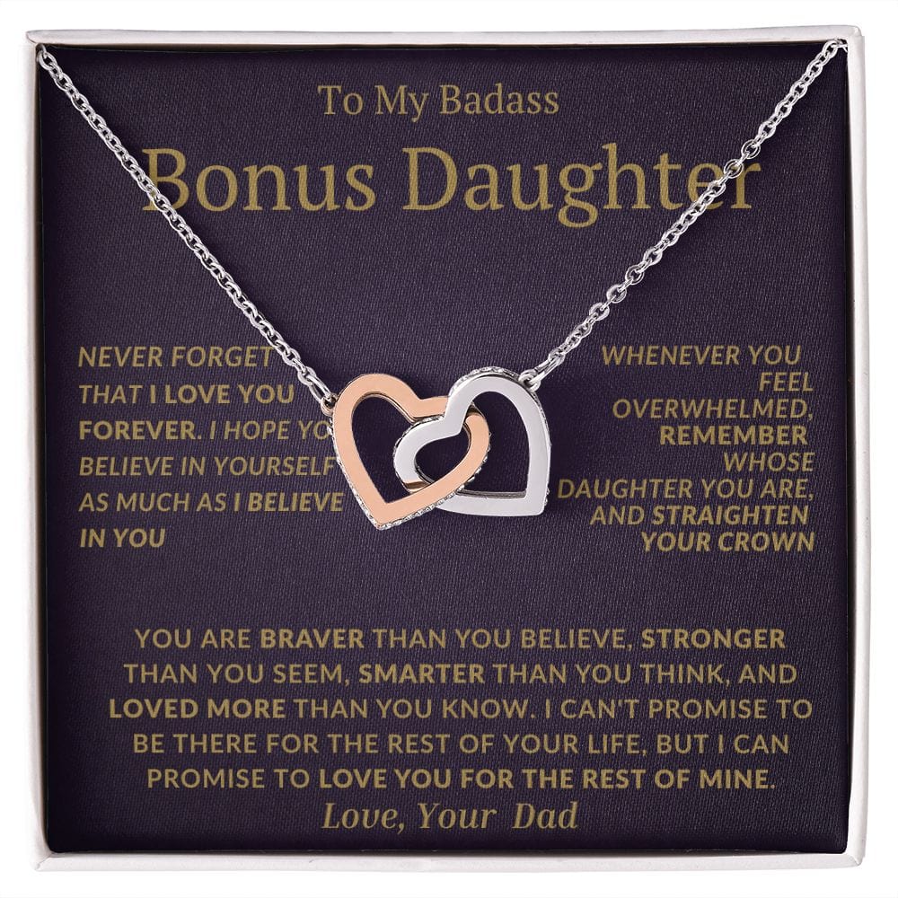 Interlocking Hearts Bonus Daughter-Dad