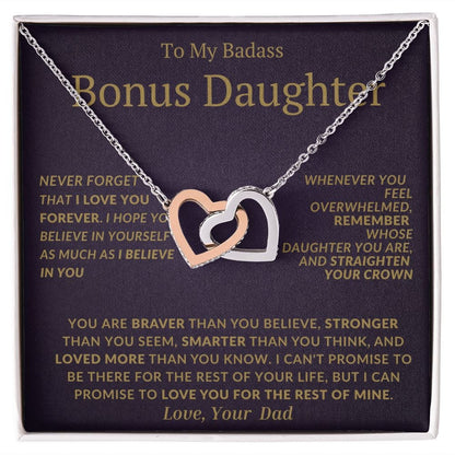 Interlocking Hearts Bonus Daughter-Dad