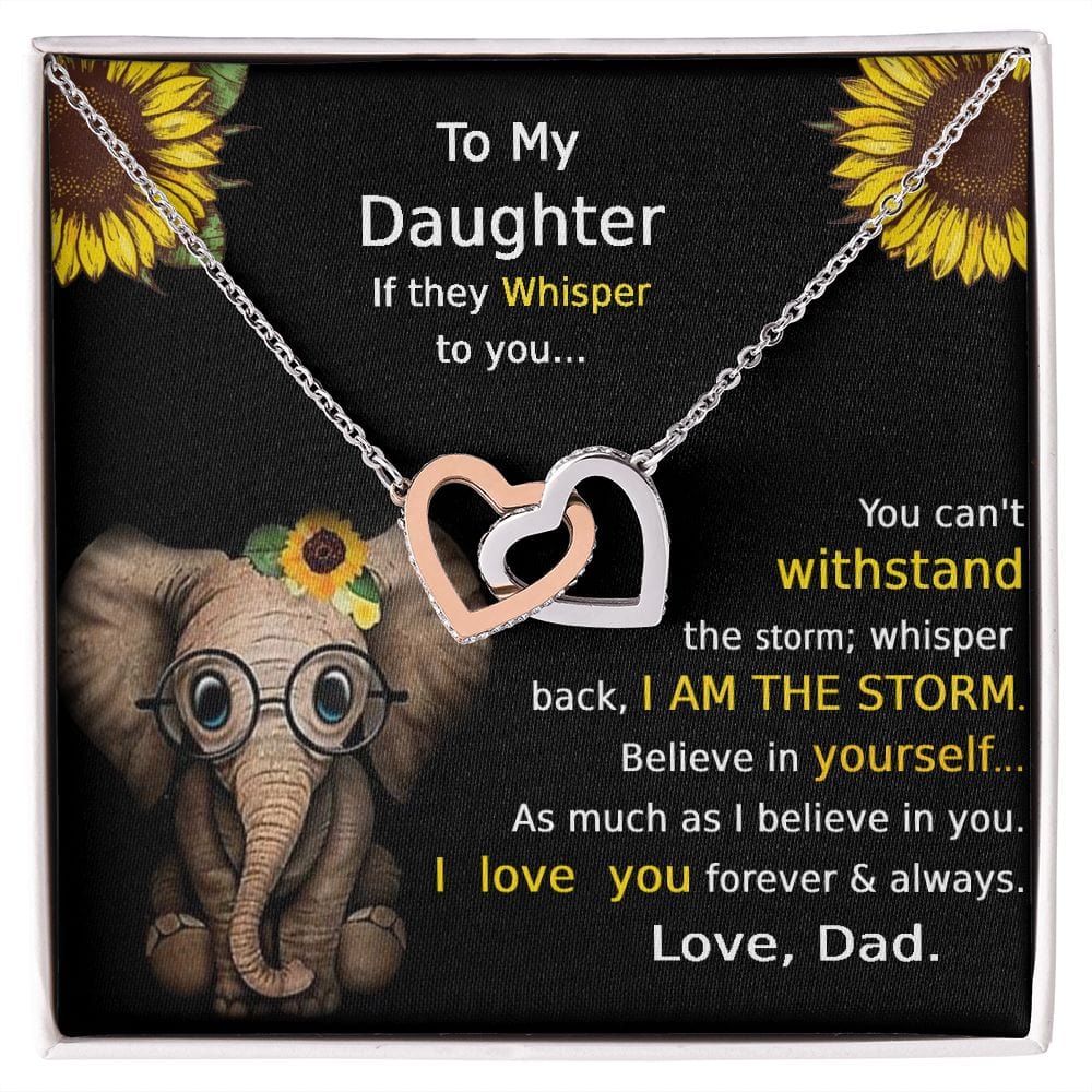 To My Daughter-The Storm -From Dad