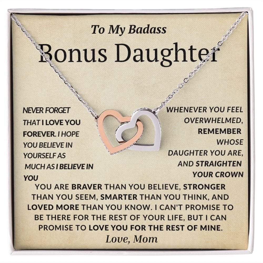 Interlocking Hearts- Bonus Daughter-Mom
