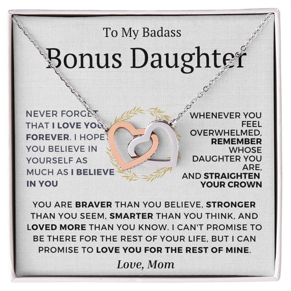 Interlocking Hearts- Bonus Daughter-From Mom