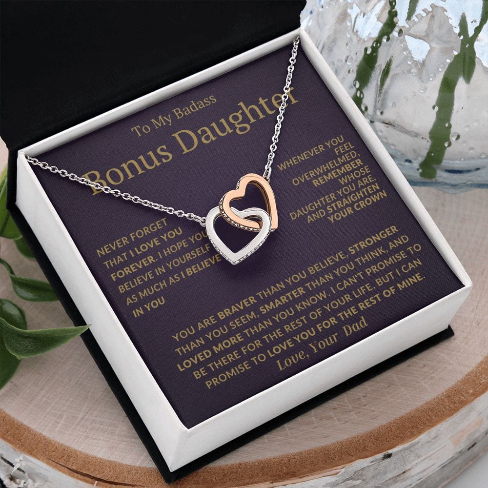Interlocking Hearts Bonus Daughter-Dad