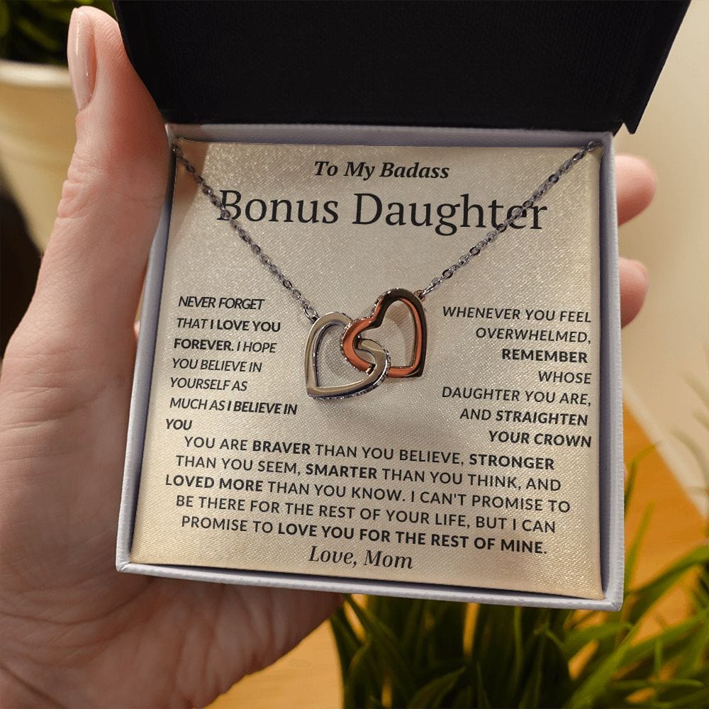 Interlocking Hearts- Bonus Daughter-Mom