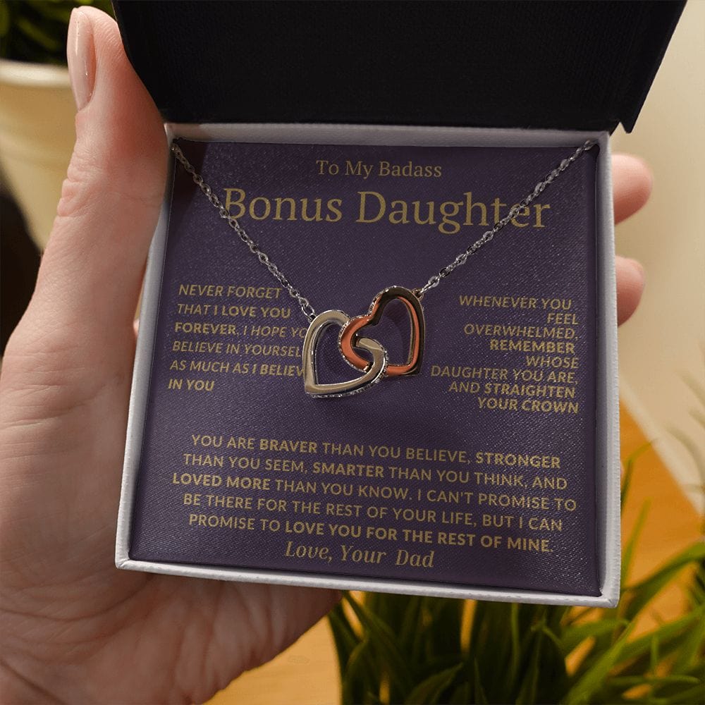 Interlocking Hearts Bonus Daughter-Dad