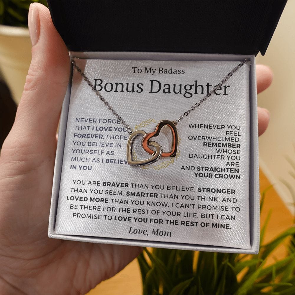 Interlocking Hearts- Bonus Daughter-From Mom